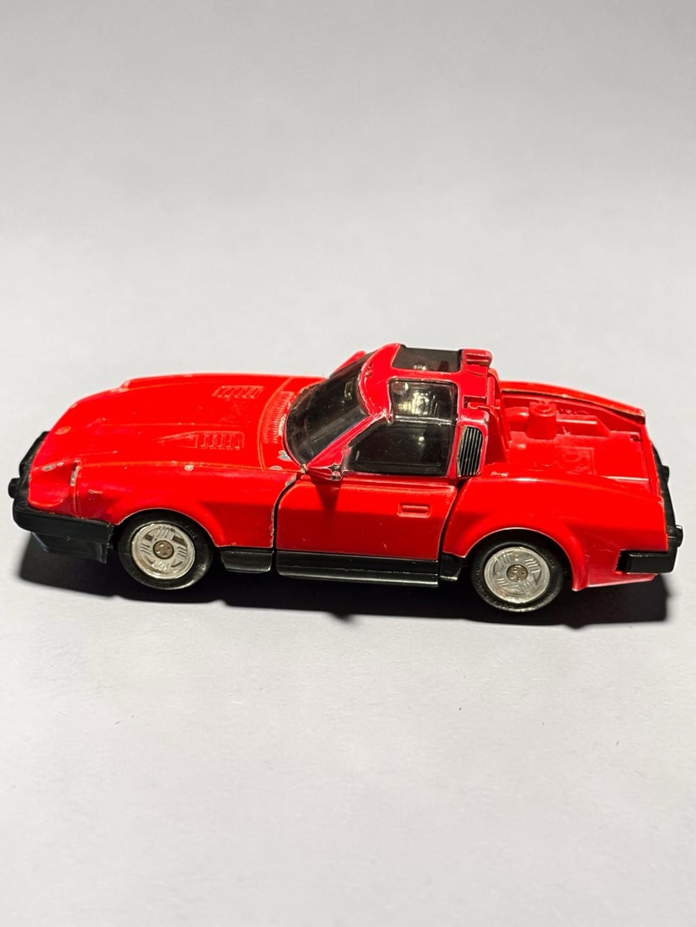 Vintage 1984 Bandai Machine Robo DX Fairlady 280Z Red Datsun Car Transformer
